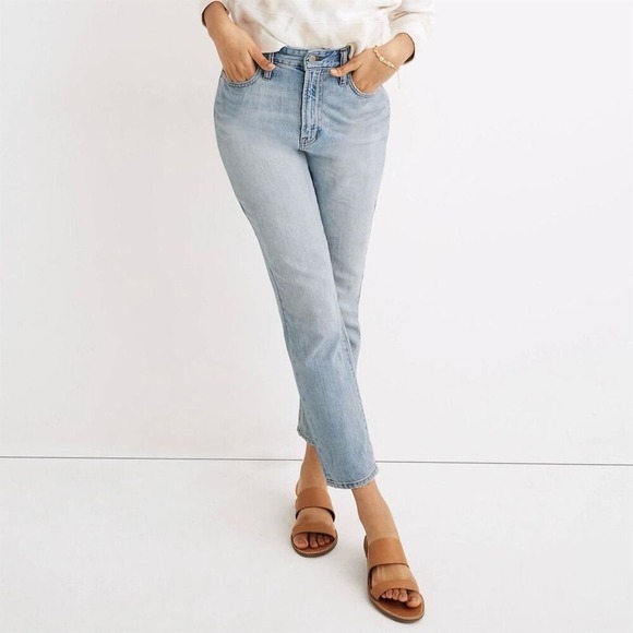 Madewell Denim - Madewell Women's Curvy Perfect Vintage Jean Blue 26‎ Fitzgerald Wash